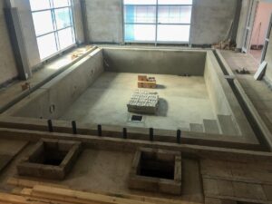 Swimming pool construction